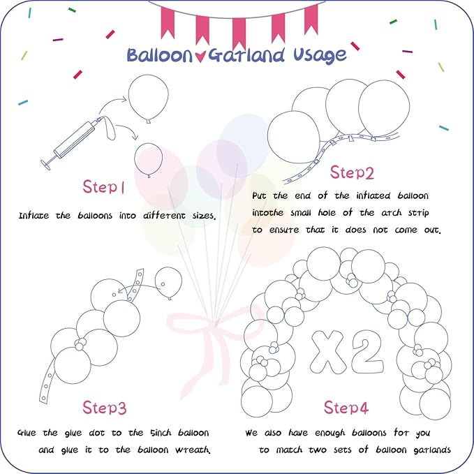 412pcs Brown Balloon Garland Arch Kit 18 12 10 5 Inch Different Sizes Matte - Image 3