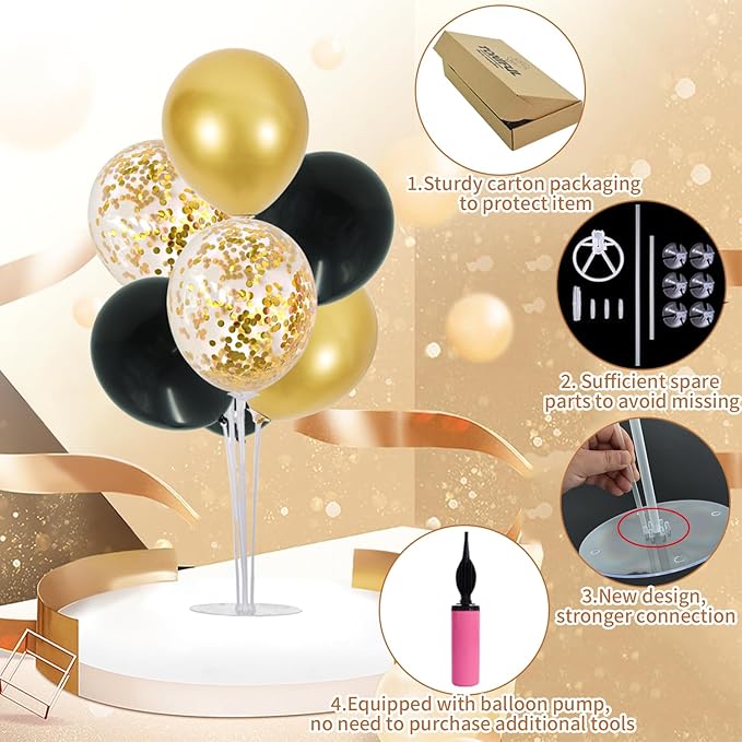 TONIFUL 6 Set Balloon Centerpieces - Image 5