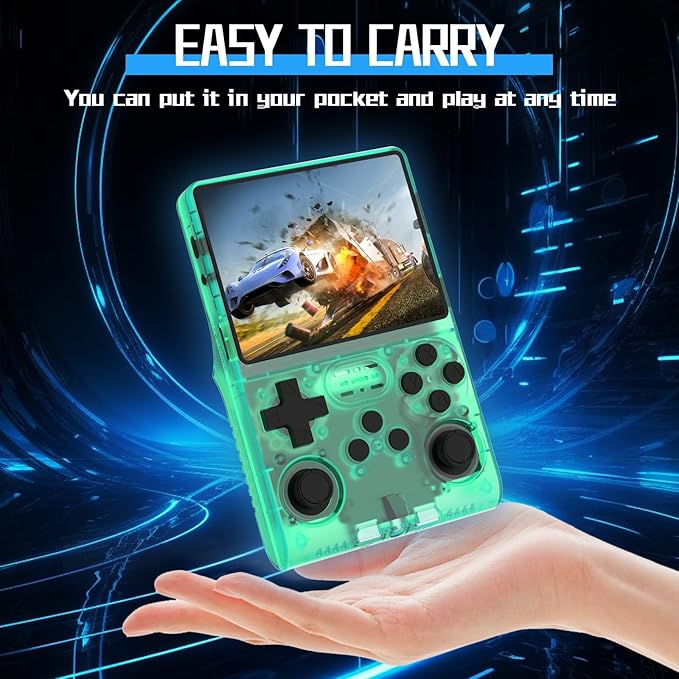 FVBADE R40S PRO Handheld Game Console 3.5 inch IPS Screen Mini Retro Console - Image 6