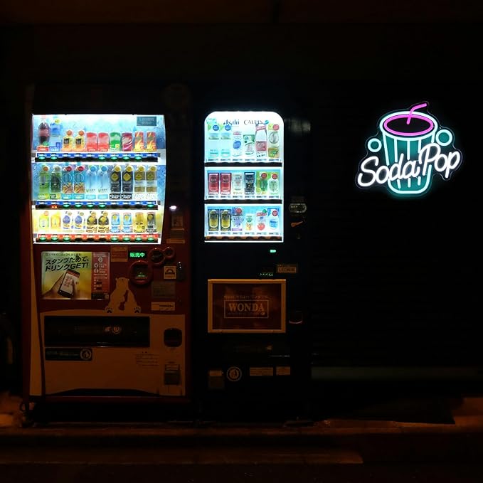 Soda Pop Neon Sign Drink Neon Lights Dimmable Beverage Cup LED Signs - Image 6