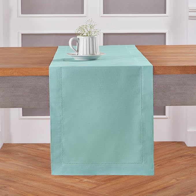 Solino Home Cotton Linen Table Runner 36 Inches by SolinoHome