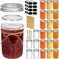 ComSaf Small Mason Jars 8 oz, 8 ounce Glass Jar by ComSaf