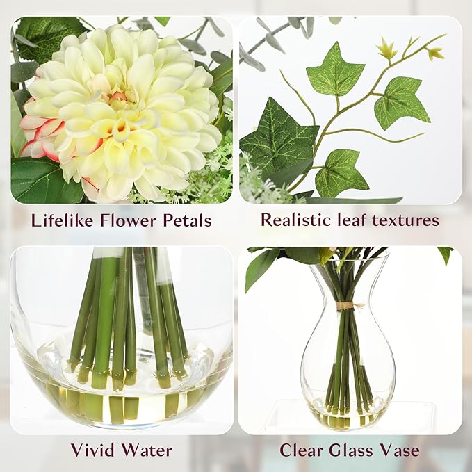 Briful Artificial Floral Arrangement - Image 3