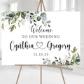 Custom Eucalyptus Wedding Welcome Sign Template, Elegant Eucalyptus Printable by Unknown
