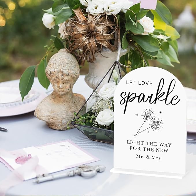 Acrylic Wedding Sign Wedding Signs - Image 3