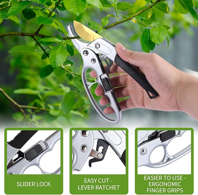 Ultra Sharp Germany Titanium Steel Pruning Shears - Image 4