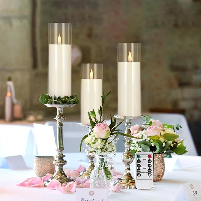 Flickering Flameless Candles Battery Operated - Image 5