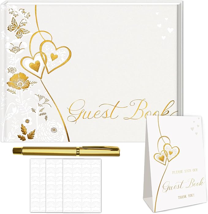 FREXISYN Wedding LOVE Guest Book 9x7'' by Unknown