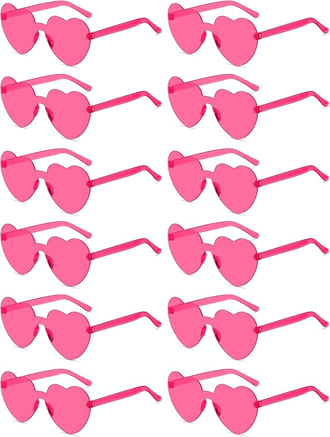 12/20/24 Pairs Heart Sunglasses by COLREA
