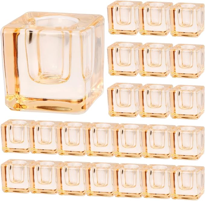 24-Pack Candlestick Holders Bulk by JONERAY