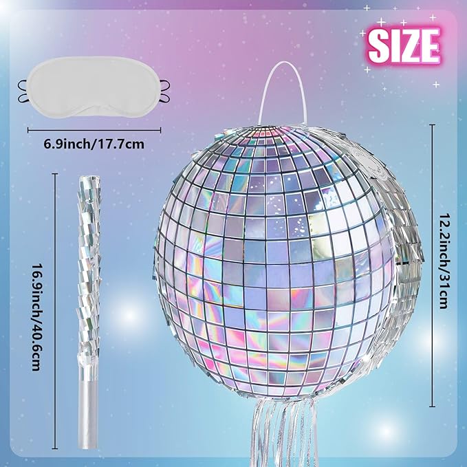 WERNNSAI Disco Ball Piñata - Image 3
