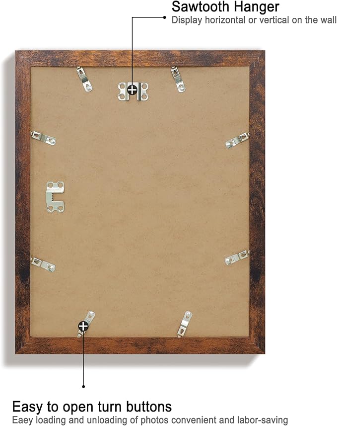 11x14 Picture Frame Set of 4 - Image 5