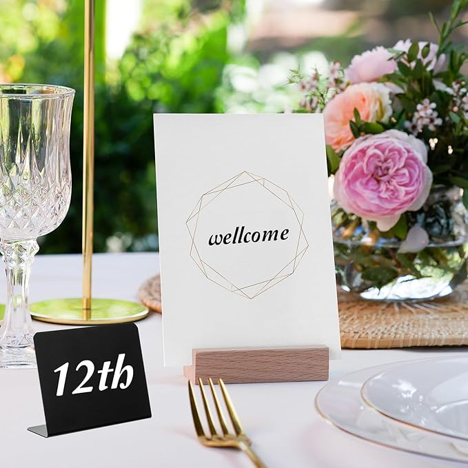 48 Pack Mini Chalkboard Signs for Food, Chalkboard Food Signs for Buffet Display - Image 6
