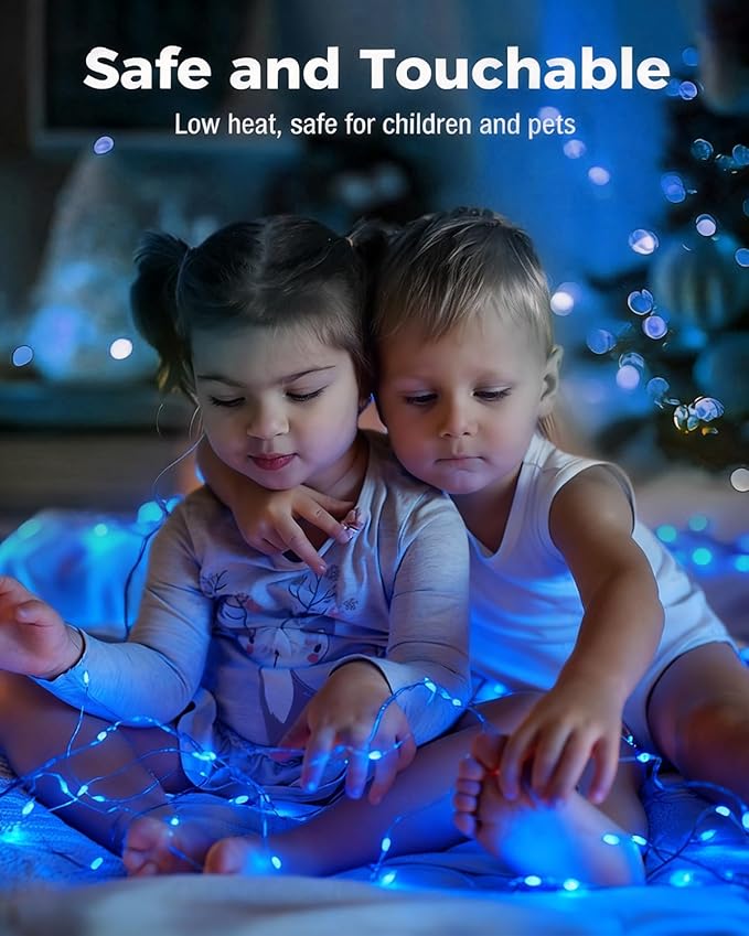btfarm 12 Pack Fairy Lights Battery Operated, 7FT 20 LED Mini String Lights - Image 5