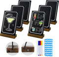 6 Pack Small Chalkboard Signs by Horchen