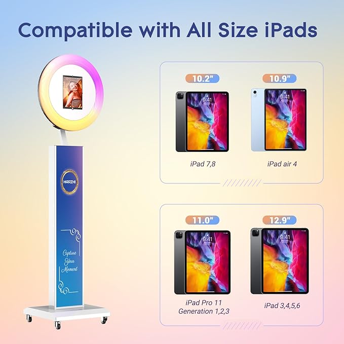 HARZHI Portable Photo Booth Compatible - Image 2