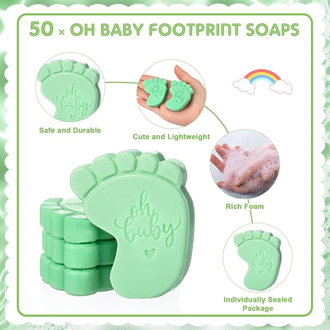 50 Sets Baby Shower Soap Favors - Image 2