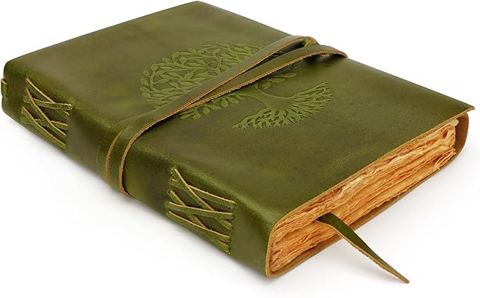 LUXEORIA Tree Of Life Leather Journal - Image 7