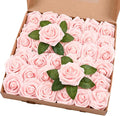 BLEUM CADE 36Pcs Artificial Flowers Fake Roses by BLEUMCADE