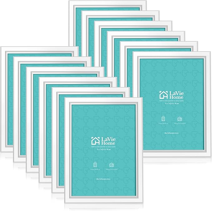 LaVie Home 5x7 Picture Frames Simple Designed Photo Frame by LaVieHome