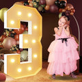imprsv 4FT Marquee Numbers, Light Up Letters by Letsmakeitimpressive