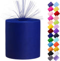 Tulle Fabric Roll, 6” by 200 Yards Tulle Organza Fabric Spool by ICOSHOW