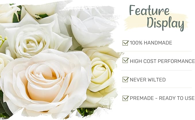 Wedding Arch Flowers with Drapes Kit - Image 4