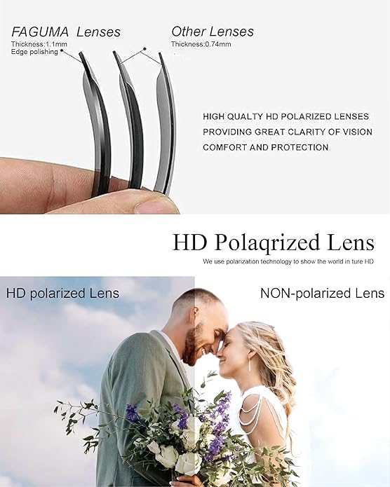 Bride and Groom Polarized Sunglasses - Image 7