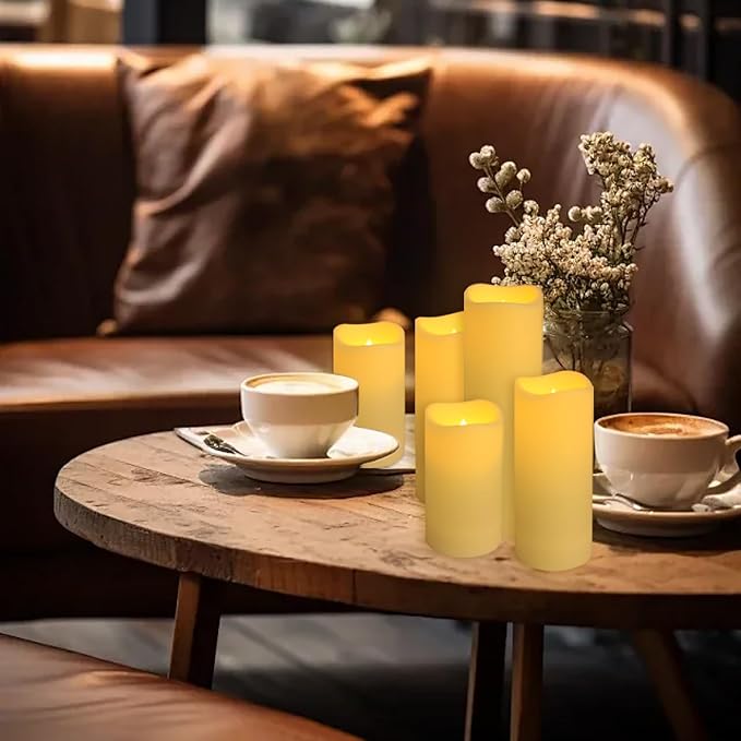 Set of 24 Waterproof Outdoor Flameless Candles, Realistic LED Candles - Image 8
