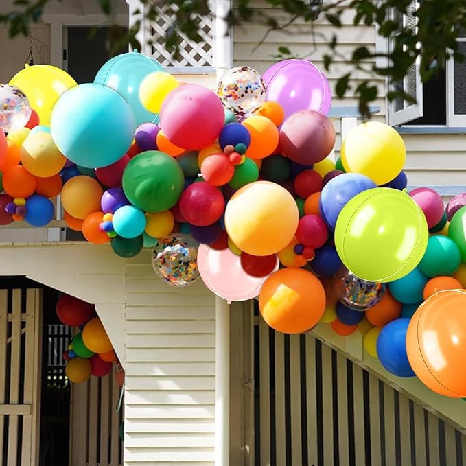 Giant 4D Foil Balloons, 22 Inch Big Round Foil Balloon - Image 6