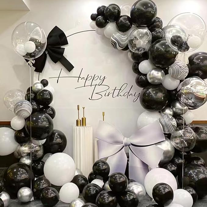 12 Inch Black Balloons, Graduation, Wedding Decorations Supplies - Image 5