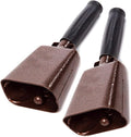 Deke Home - 2 Pack 7 Inch Steel Cowbells by DekeHome