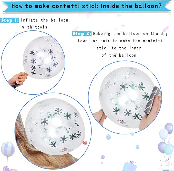 Paready Frozen Balloons - Image 7