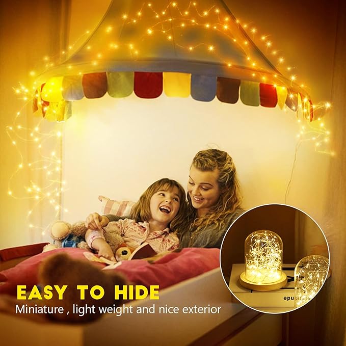 Brightown 24 Pack Fairy Lights Battery Operated String Lights - 7 ft 20 LED - Image 5