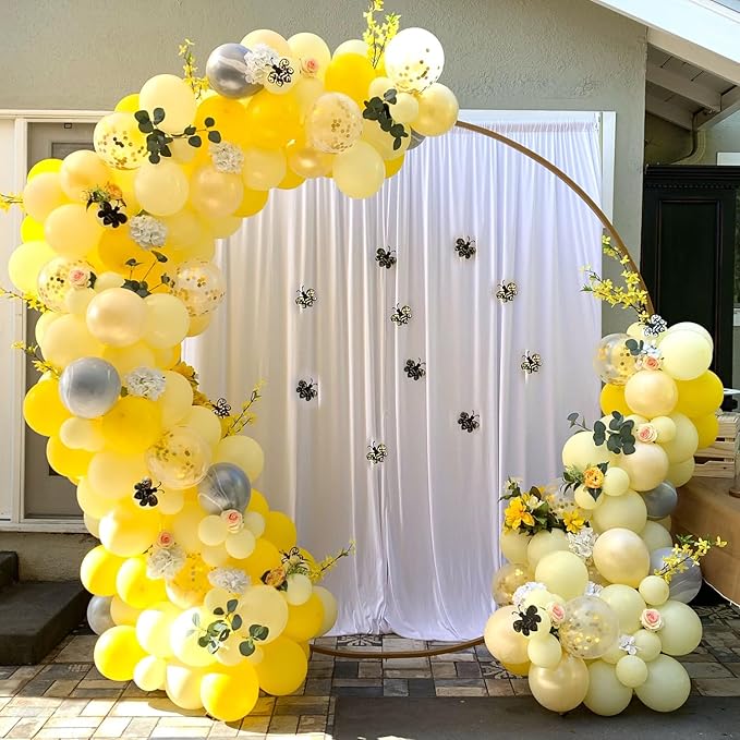 110pcs Yellow Balloons 12 Inch Latex Balloon Arch Kit - Image 3