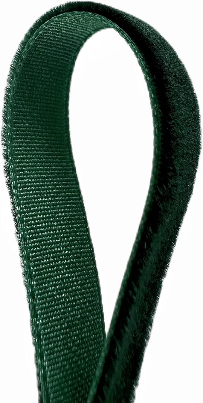 Vintage Hunter Green Velvet Ribbon, 3/8 Inch X 25Yd - Image 3