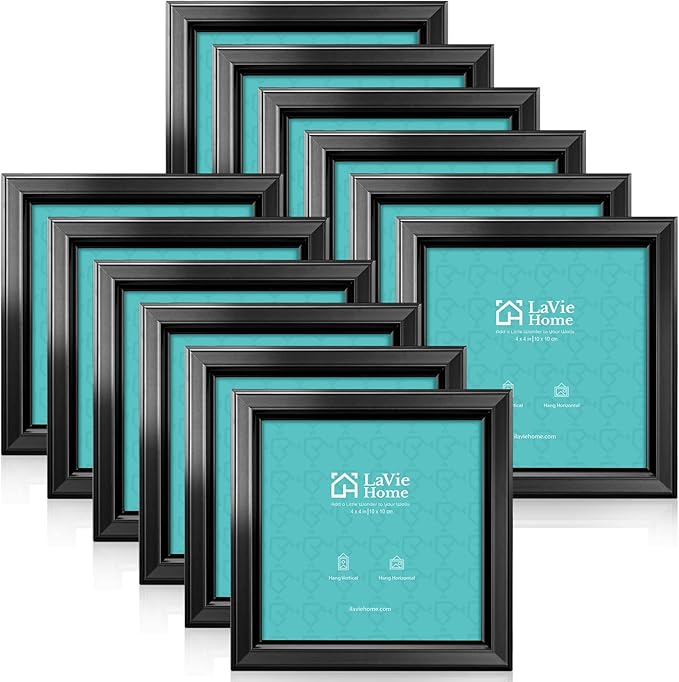 LaVie Home 4x4 Picture Frames Simple Designed Photo Frame by LaVieHome