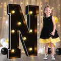 Pooqla 3FT Marquee Light Up Letters, Giant Mosaic Letter by Pooqla