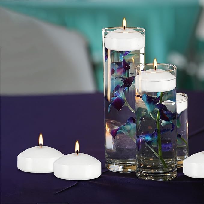 12 Floating Candles, Smoke-Free and odorless, Burning continuously - Image 4