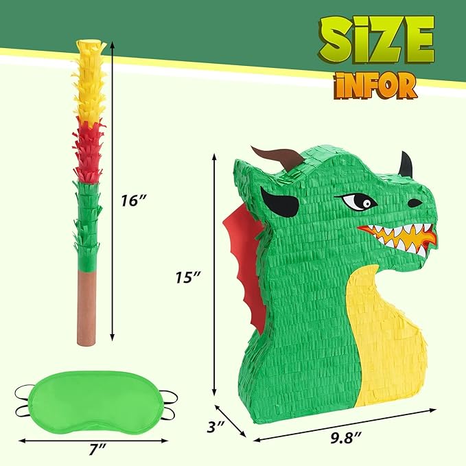 WERNNSAI Dragon Piñata - Image 5