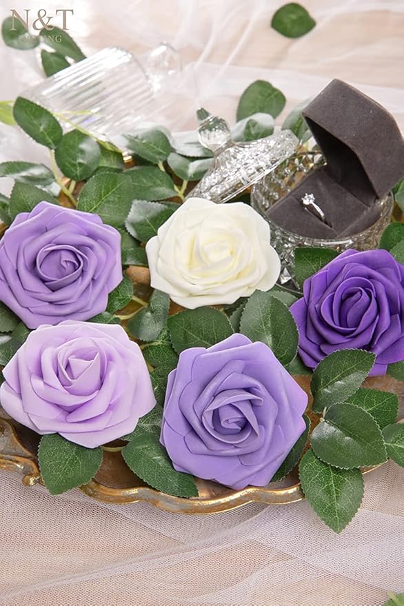 N&T NIETING Artificial Flowers, Series Purple - Image 7