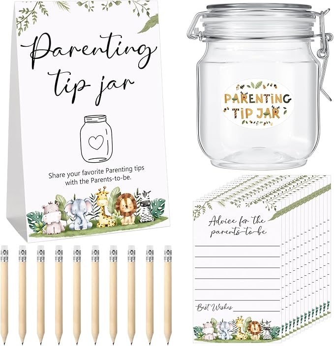 Roowest Baby Shower to Baby Advice Cards by Roowest