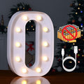 Foaky Rechargeable LED Letter Lights Sign Marquee Light Up Letters Sign by Foaky