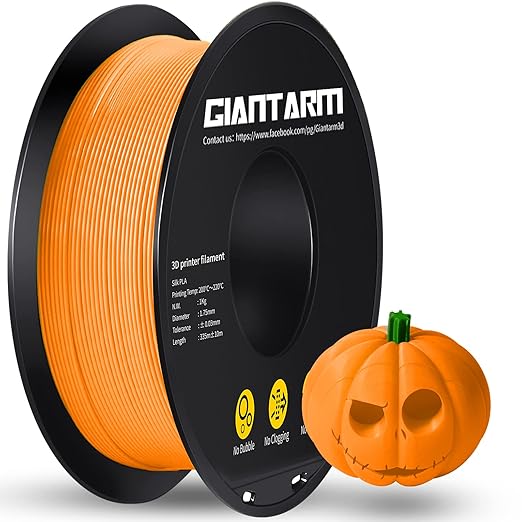 GIANTARM 3D Printer Filament, 1Kg Spool, 1.75mm Dimension Accuracy +/- 0.03mm by GIANTARM