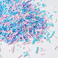 Edible Pastel Sprinkles for Cake Decorating, Jimmies Sprinkles, and Ice Cream by Milovin