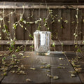 WGV Silver Speckled Tea Light Votive Candle Holder 2.2x2.75, Small Tiny Utility by WGVInternational-OpusGlassware