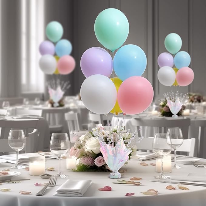 4 Set Pastel Balloon Centerpieces - Image 4