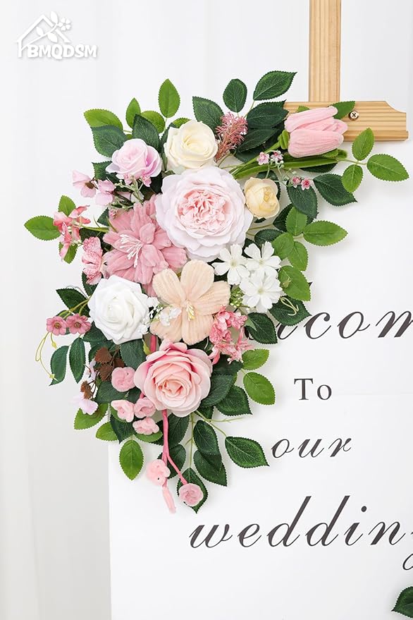 Pack of 2 Faux Flowers, Wedding Arch Flowers, Wisteria Hanging Flowers - Image 3