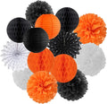 Black Orange White Halloween Party-Decorations by LastingSurprise