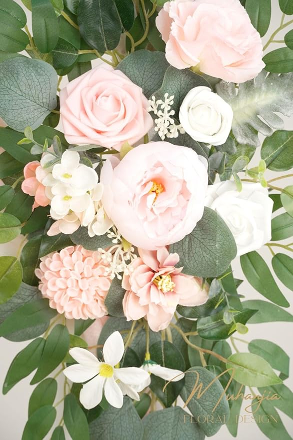 Artificial Arch Flowers Kit, Ceremony and Reception Background Rose Decoration - Image 5